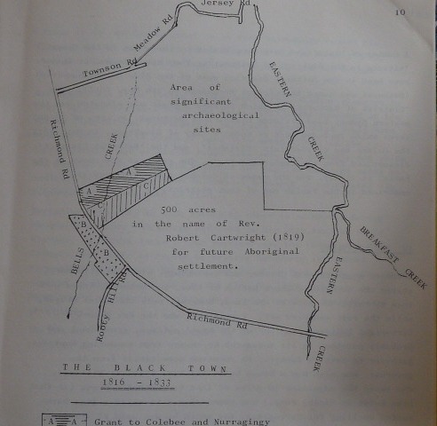 Map of Western Sydney